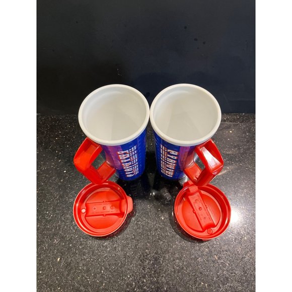 New England Patriots 22 Oz Hot or Cold Beverage Mugs Set of 2 - Picture 7 of 11